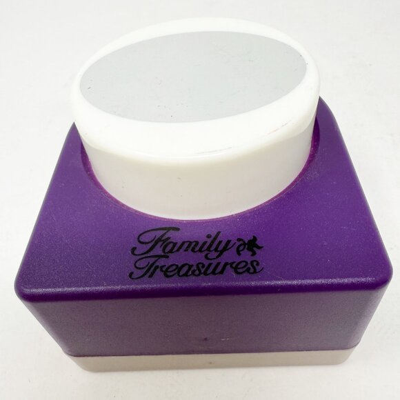 Family Treasures Large Oval Shape Paper Punch 2 1/4 Inch Cut Outs Scrapbooking - Picture 4 of 6